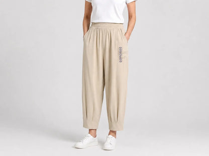 🔥✨【M-4XL】👖Nuevos pantalones de verano finos de algodón y lino de nueve lados