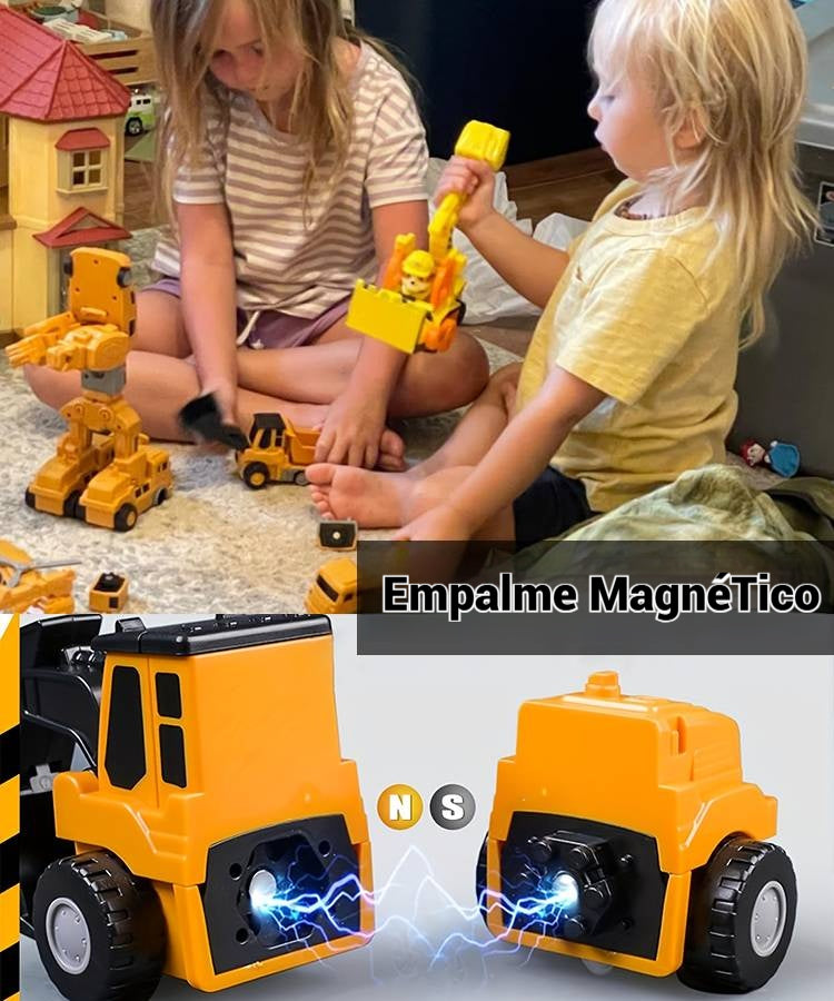 【✨2025 NUEVO】🎁【26piezas】 Juguetes educativos Transformers Bloques de construcción-Estimula la Creatividad Infantil