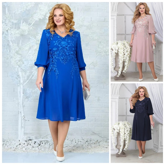 🔥👗【S-5XL】Šaty nového štýlu 2024 sú elegantné, pohodlné a kvalitné 3708698