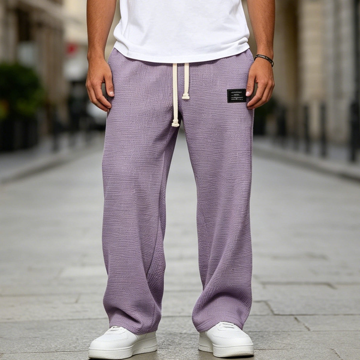 👖👖¡Oferta por tiempo limitado! Pantalones caseros de hombre de alta calidad. Corte entallado y recto, transpirables y cómodos.