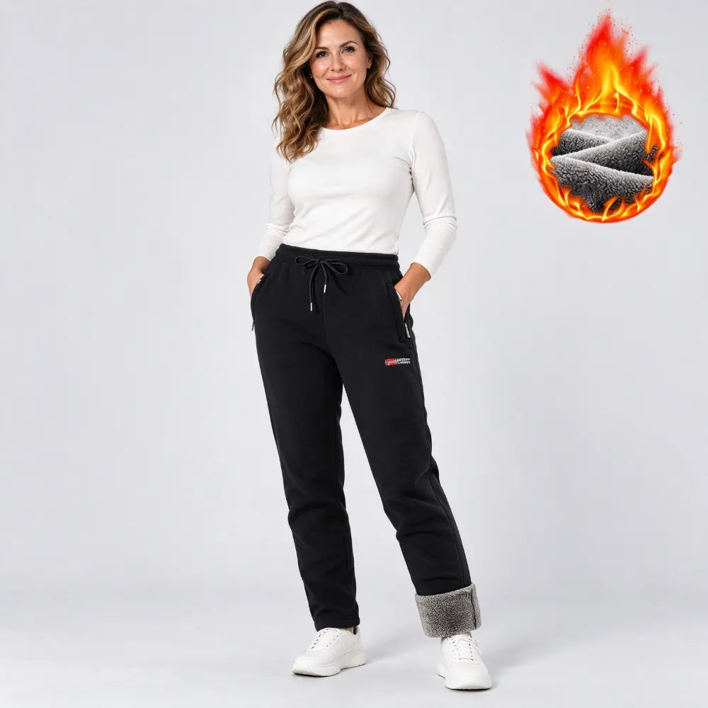 【XS-3XL】Cómodos pantalones deportivos casuales para la temporada otoño/invierno 2026 – con aislamiento y forro polar