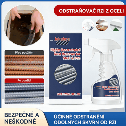 【Kúp 1, získaj 1 zadarmo】🔥 Vysoko koncentrovaný odstraňovač ocele a hrdze