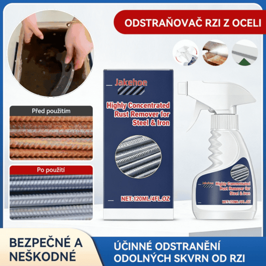 【Kúp 1, získaj 1 zadarmo】🔥 Vysoko koncentrovaný odstraňovač ocele a hrdze