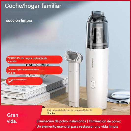 🔥Compra 1 y llévate 1 gratis🔥Aspiradora portátil inalámbrica multifuncional para coche, de alta potencia y doble uso💨