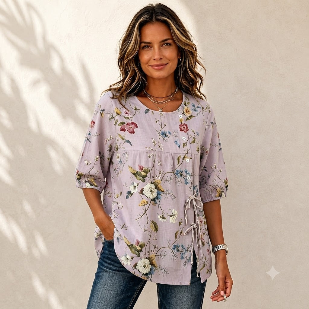 🔥【S-3XL】🔥Nueva camisa de manga corta para mujer: cómoda y transpirable, sencilla y elegante.