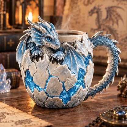 🐉💧Serie de tazas con temática de dragones