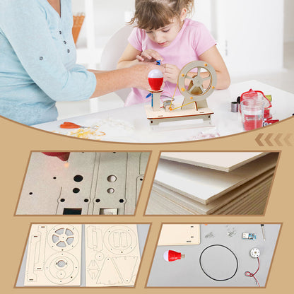 🔥【✨Un conjunto de 6 experimentos】Juguetes de ingeniería creativos hechos a mano