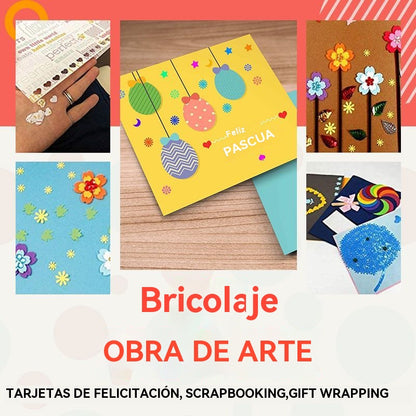🌸【Precio medio tan bajo como 3 €】🔥 Manualidades en relieve para niños-el regalo educativo que ningún padre debería dejar pasar