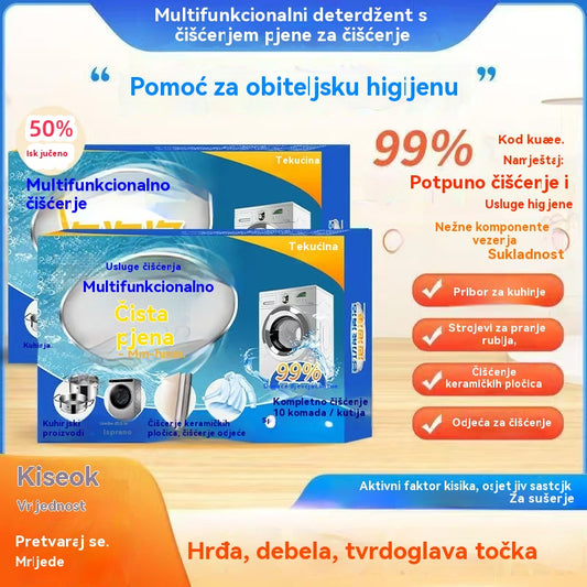 【Najnovija istraživanja i razvoj iz Japana】Višenamjenske šumeće tablete za čišćenje