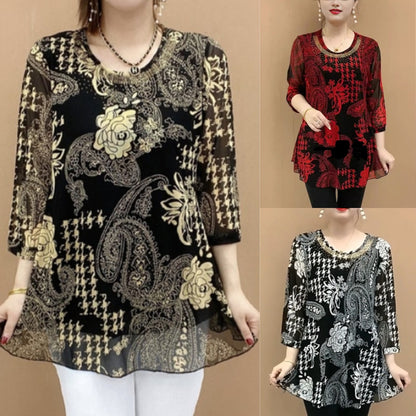 💟【Reducere 49%】【XL-6XL】🌼 Tricou nou pentru femei de vară pentru 2025, lejer și elastic, casual și confortabil 