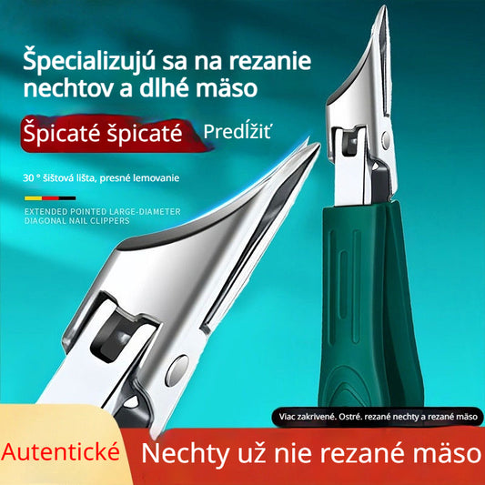🔥 【Model 2026】🔥 Klieštiky na nechty s 25° šikmým ostrím a ochranou proti odletovaniu (sada 3 ks)