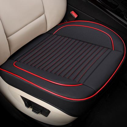 🚗Cojines de asiento de automóvil de cobertura total hechos de cuero natural, resistentes a las manchas, a los rayones y transpirables.