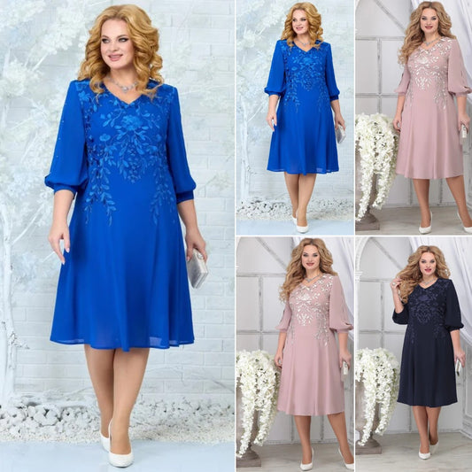 【🔥50% zľava】👗【S-3XL】Elegantné šaty, pohodlné a kvalitné.3715466