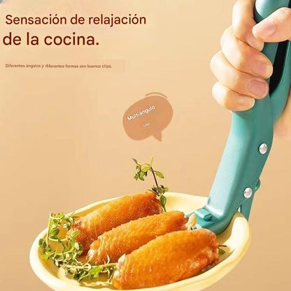 🔥Compra 1 y llévate 1 gratis🔥Pinza multifuncional antiescaldaduras para cuencos de cocina