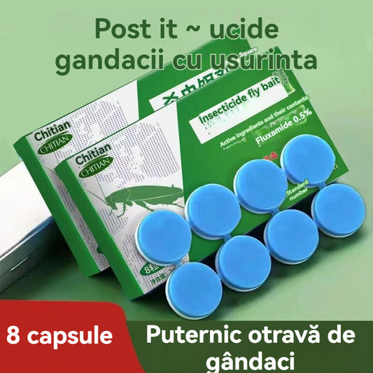 🔥【Cumpără 1, primești 1 gratuit】✨【Curățare rapidă】🔥Note autoadezive cu momeală pentru insecte 