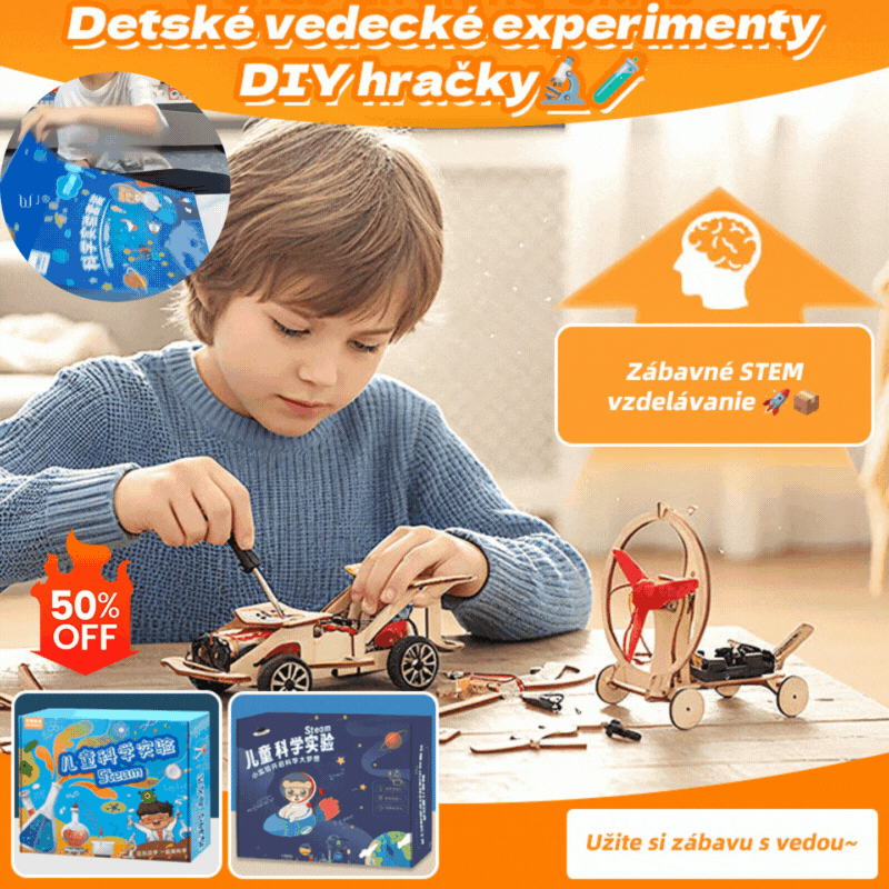 ✨🧩 【50% zľava】Nová detská kreatívna elektronická stavebnica – skladajte súčiastky, učte sa hrou, zábavné STEM vzdelávanie pre deti