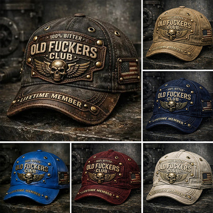 🔥 Retro baseballová čiapka Old Guys Club