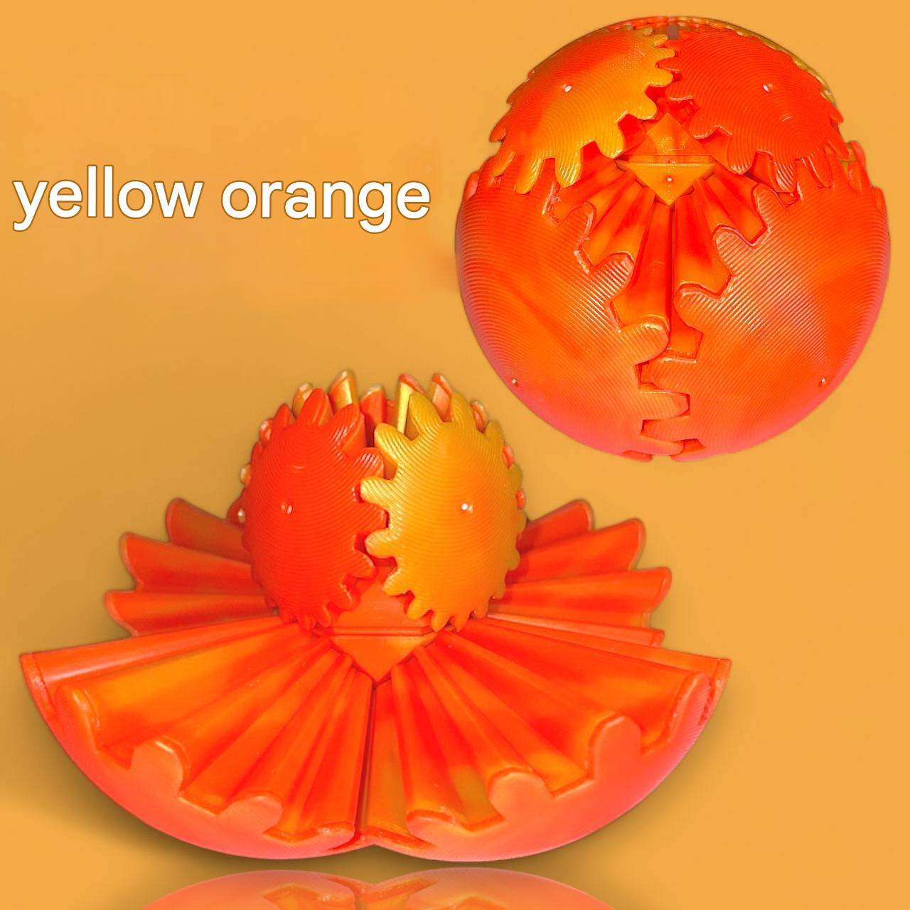 🎁 Maravilla giratoria Steampunk - fidget (gearball)