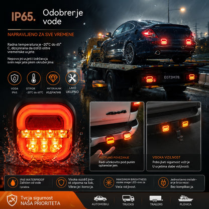 🚦【Univerzalna 12V/24V】🚦 LED svjetla za prikolicu automobila