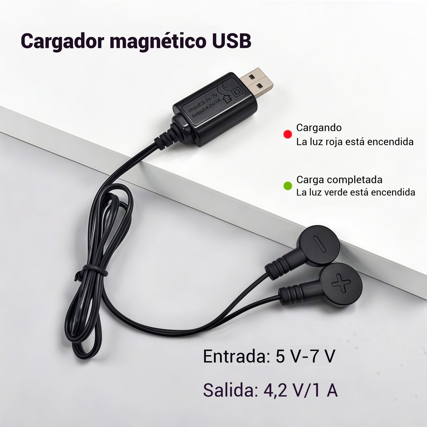 🏆【Compra 1, llévate 1 gratis】Cargador de batería magnético para energía eléctrica