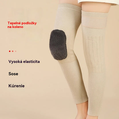 🦵🔥 Dlhé zimné termálne chrániče kolien – úľava od chladu a bolesti kĺbov, teplé a protišmykové