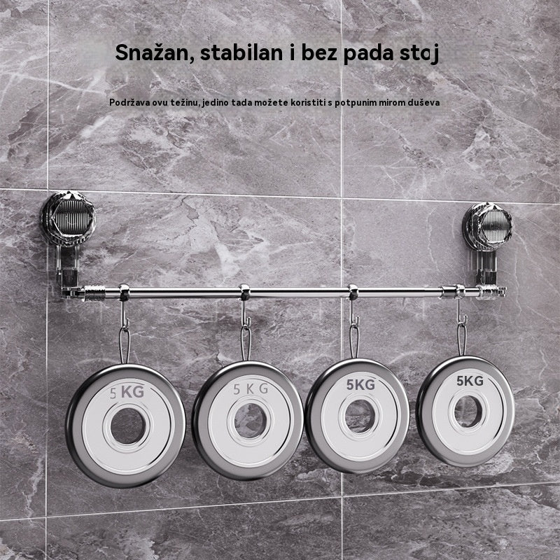 🚿✨【Plaćanje pouzećem】💥Rotirajući držač za ručnike s vakuumskom čašicom, bez potrebe za bušenjem.