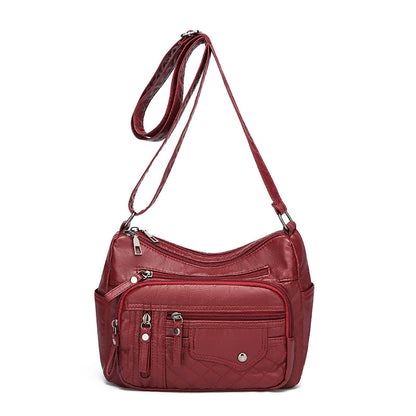 💥👜【Ofertă limitată în timp】👜2025 Geantă de umăr/crossbody din piele moale, capacitate mare, nouă