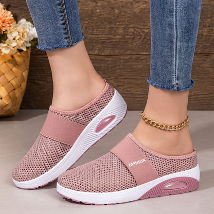 👡🛒【Precio especial de nueva llegada】【Tallas 37-42】Zapatos correctores de arco con diseño calado 2026, cómodos y sin fatiga al caminar