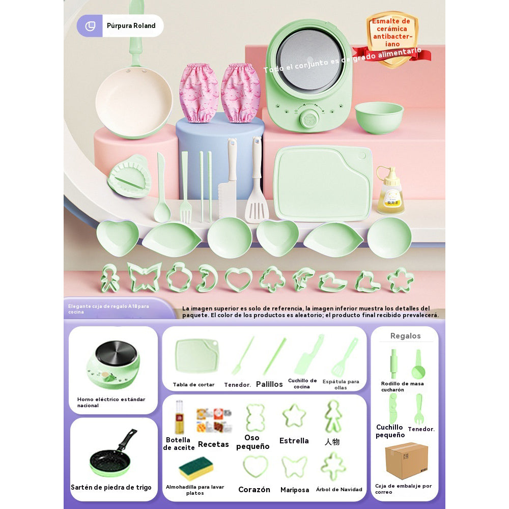 🎁【El mejor regalo para los niños】🍳 Mini juguetes de cocina para niños