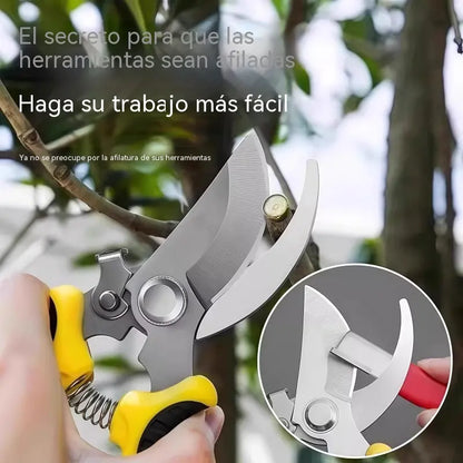 【Compra 1 y llévate 1 gratis】【2 pieza】Afilador de cuchillos portátil y rápido para tijeras de jardín, cuchillos de cocina y raspadores.