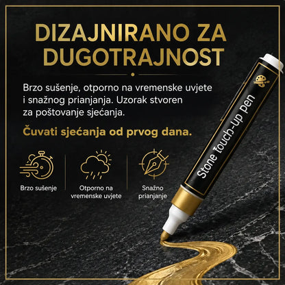 【Kupite jedan, dobijte jedan gratis】🖍️ Vodootporna i otporna na blijeđenje olovka za popravak i ponovno oslikavanje natpisa na kamenim pločama.