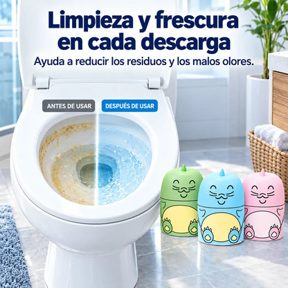 ¡Consigue un limpiador de inodoros a mitad de precio! 💥 【Set de 3】 Una unidad dura 2.000 descargas: despídete de la limpieza manual del inodoro. ❤