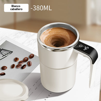 ☕🔋Juego de tazas de café recargables con agitador magnético automático⚡
