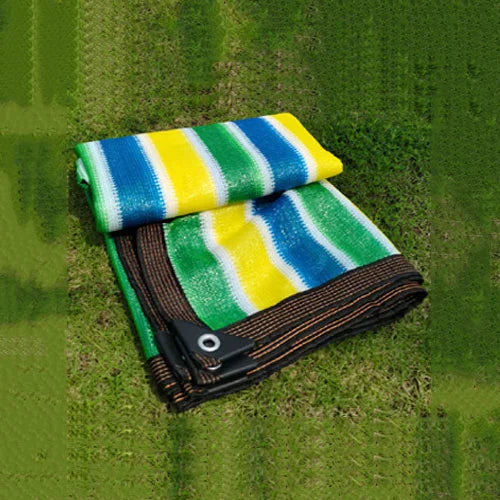 ☀️🔥 Markiza przeciwsłoneczna w tęczowe paski