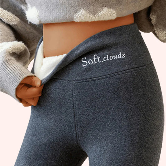 【Cumpără 1, primești 1 gratis】2025 leggings calduri de cașmir cu talie înaltă de toamnă și iarnă
