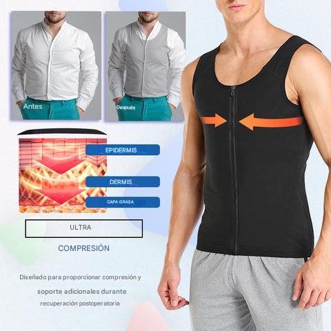 🔥-35% OFF⚡🚀【S-4XL】Chaleco ajustable con cremallera para hombre – Ligero y versátil