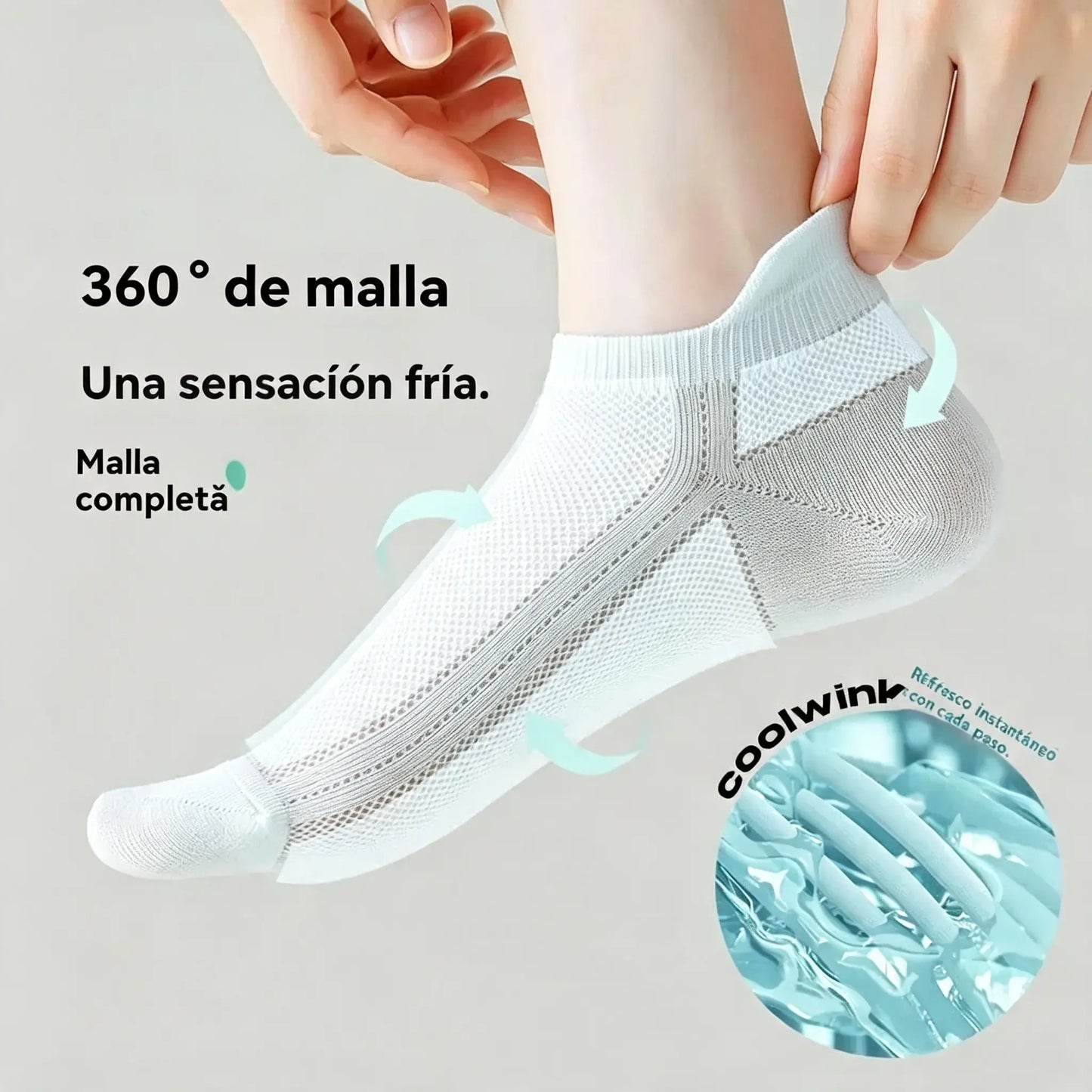 🔥【🔥10 pares 】Calcetines de negocios transpirables, antibacterianos y desodorantes para hombre【36-46】