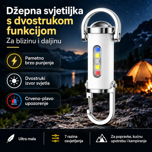 🔥【Kupite 1, dobijte 1 gratis】Super svijetla mini svjetiljka, vodootporna, s izlazom od 8000 lumena