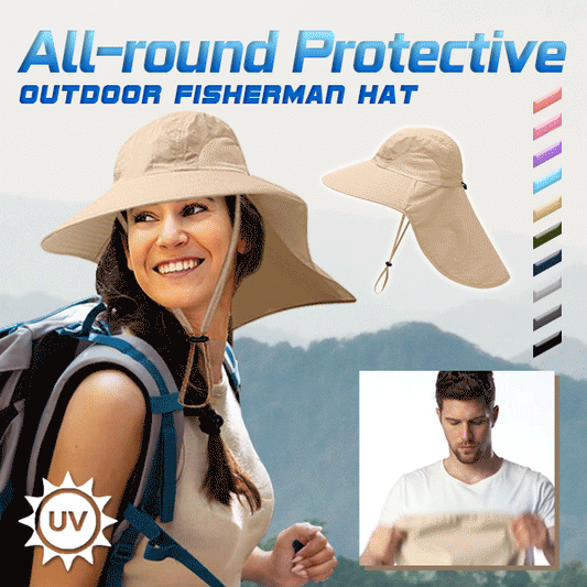 🔥【Compra 1, llévate 1 gratis】🔥Sombrero de pesca universal de verano con protección solar 2026
