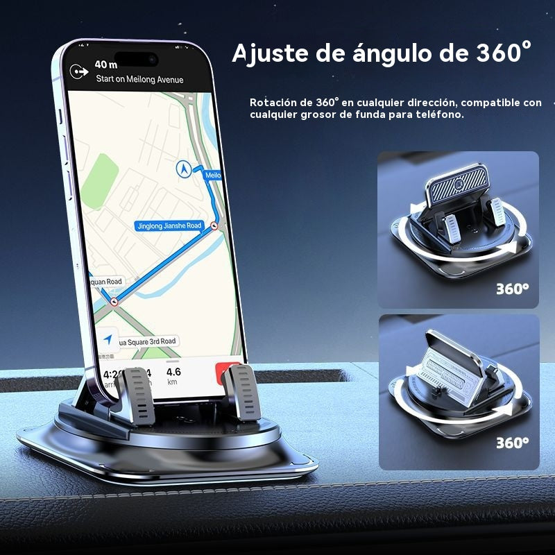 🔥【Compra 1 y llévate 1 gratis】🚗 Seguro e inteligente: ¡El soporte de teléfono para coche 2 en 1 definitivo! 🚗