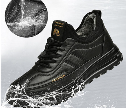 🔥【39-44】👞2024 Jesenné a zimné módne pánske outdoorové športové a neformálne zamatové topánky