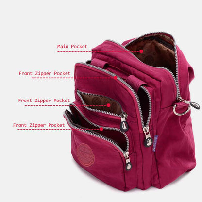 🎒Mochila femenina 2025 de gran capacidad y usos múltiples – ideal para trabajo y viajes, versátil y duradera