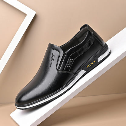[Tallas grandes 39–47] 2026 Nuevos zapatos planos para hombre, estilo casual-formal, en piel suave