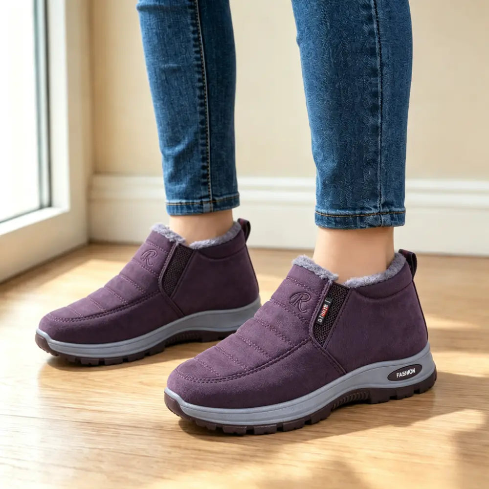 🔥【Oferta especial del 50 %】【Tallas 35-48】Botas de invierno unisex con forro de felpa: cálidas, cómodas y antideslizantes para el clima frío.