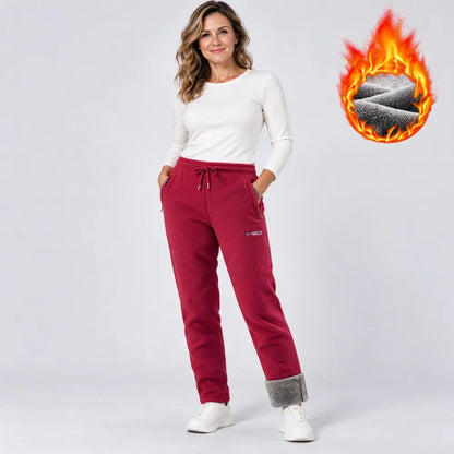 【XS-3XL】Cómodos pantalones deportivos casuales para la temporada otoño/invierno 2026 – con aislamiento y forro polar