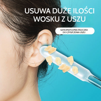 👂✨【Wysoce skuteczne usuwanie woskowiny】Nowy specjalnie zaprojektowany patyczek do czyszczenia uszu