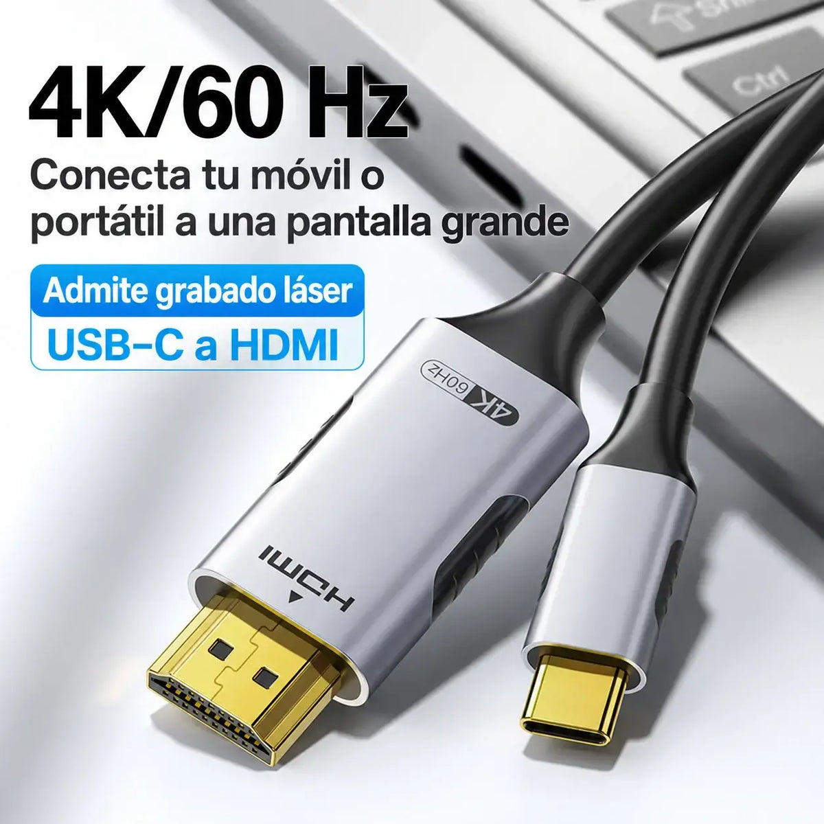 Cable de transmisión de imagen de alta definición para monitor