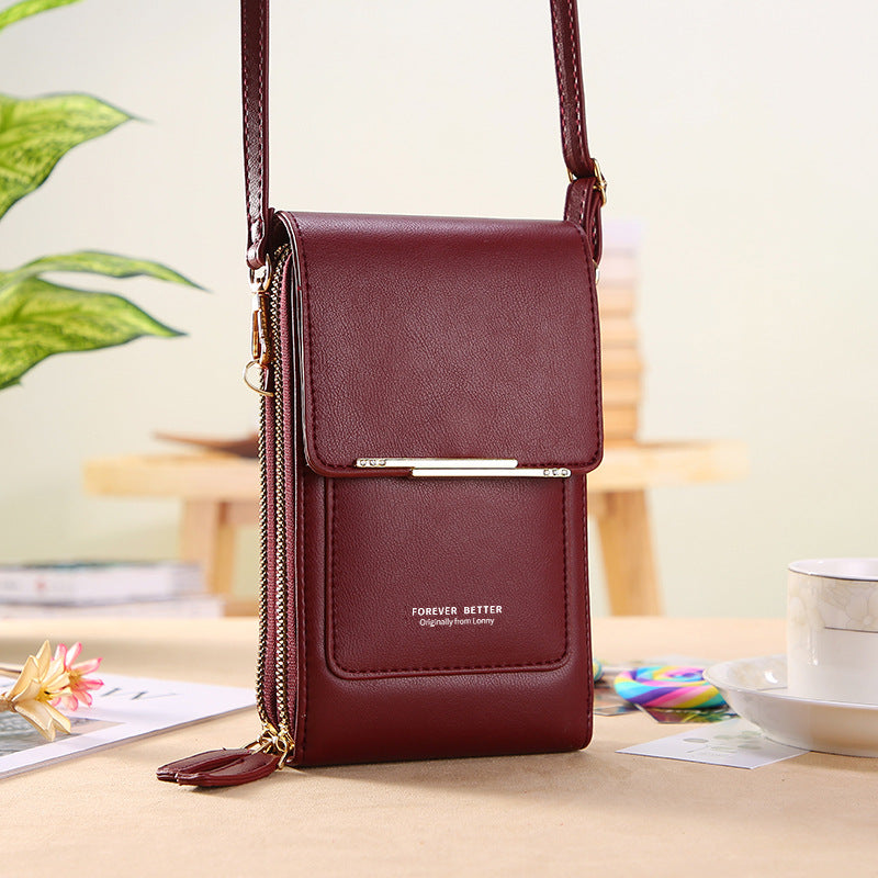 📱【¡50 % de descuento】👛2026 Nueva bolsa para teléfono antirrobo con pantalla táctil de gran capacidad