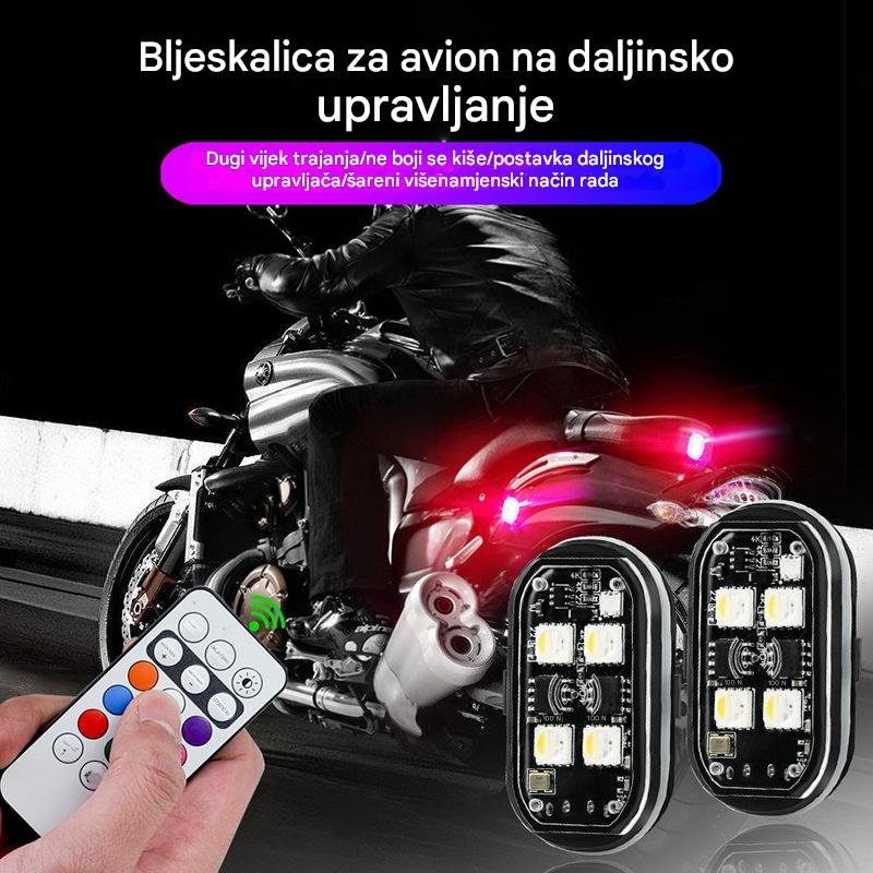🛵LED ukrasna svjetla za automobile, ambijentalna rasvjeta, stroboskopska svjetla za upozorenje