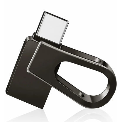【2TB】💾 Pendrive USB 3.0 Doble Interfaz Tipo‑C 2TB, Almacenamiento para Teléfono y Computadora⚡